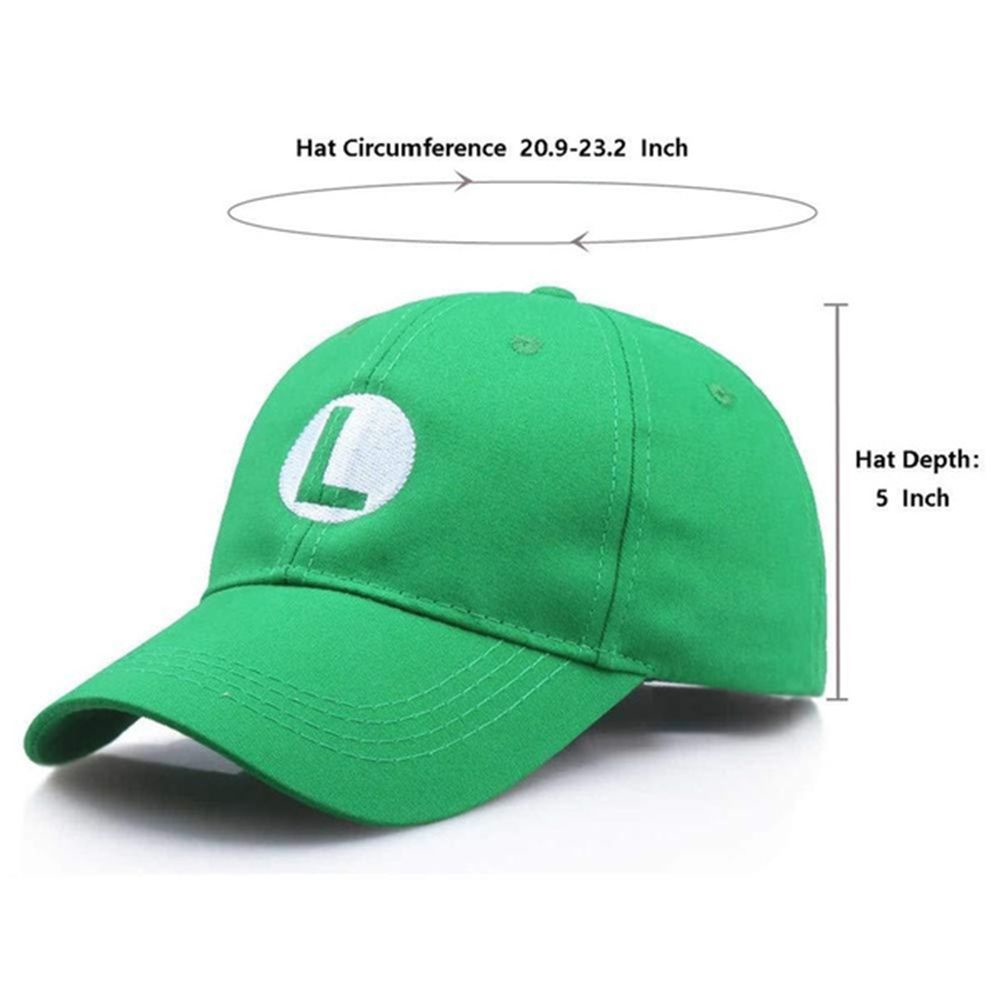 Cute Super Mario Caps Outdoor Baseball Caps Anime Baseball Cap Christmas Gifts Fashion Odyssey Luigi Bros Sportswear Unisex