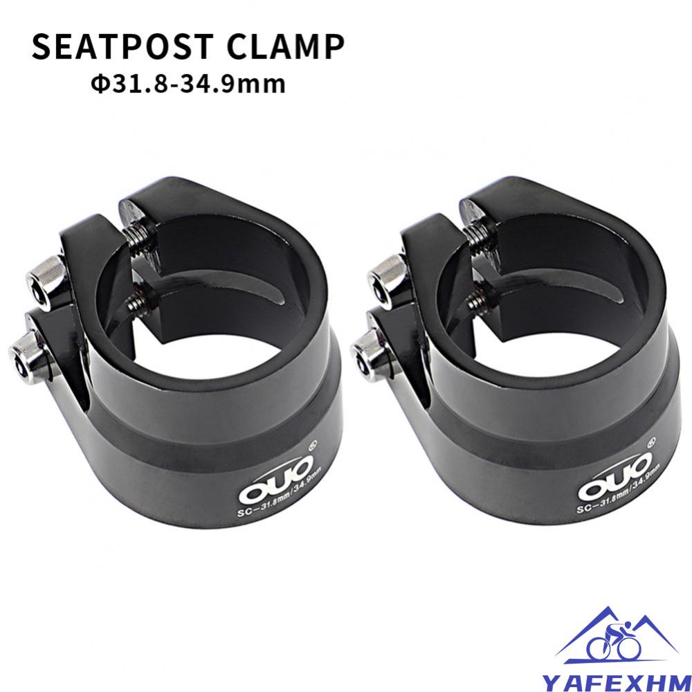 Kẹp Cố Định Yên Xe Đạp Hai Lớp Bằng Hợp Kim Nhôm 34.9mm 43g OUO