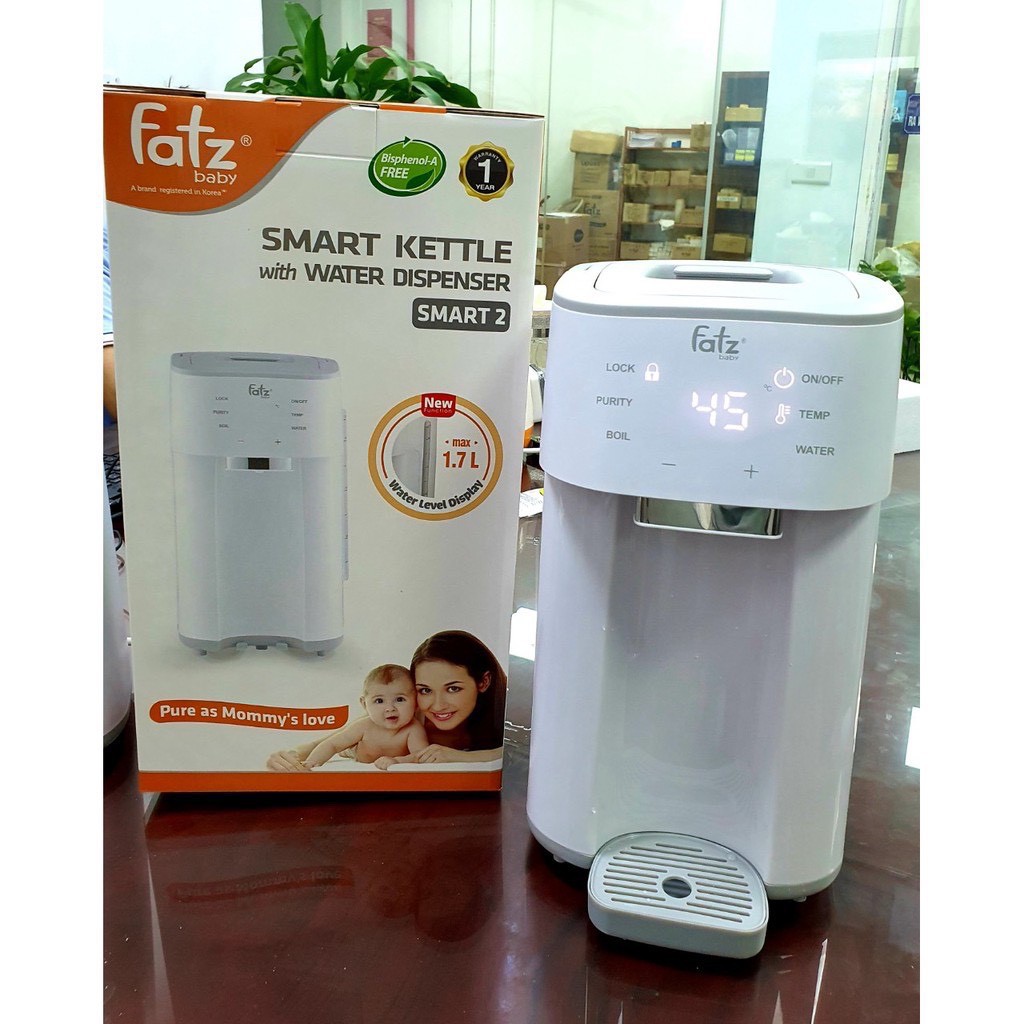 Bình đun và hâm nước pha sữa thông minh Fatz Baby - SMART 2 - FB3817TN