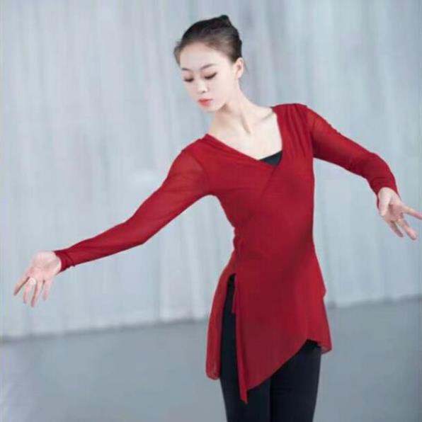 Áo lưới múa cổ trang xỏ ngón A50 Trạng Phục Đồ múa Tịnh Nhi | BigBuy360 - bigbuy360.vn