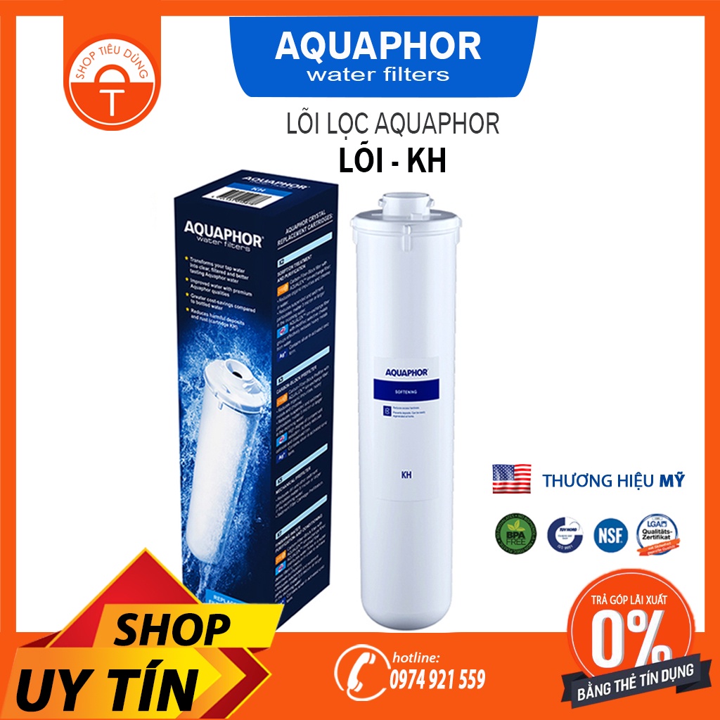 Combo 4 Lõi Lọc Nước Nano Aquaphor Crystal Eco H