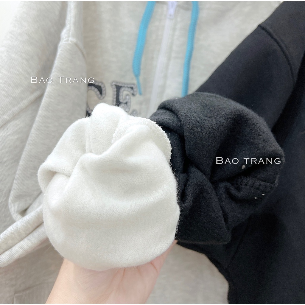 &lt;FREESHIP&gt; ÁO KHOÁC HOODIE NAM NỮ ACE UNISEX FORM RỘNG CHẤT NỈ NGOẠI DÀY DẶN CỰC ĐẸP CỰC NGẦU