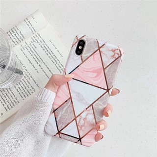 Ốp iPhone vân đá kẻ ô - AppleCase.VN