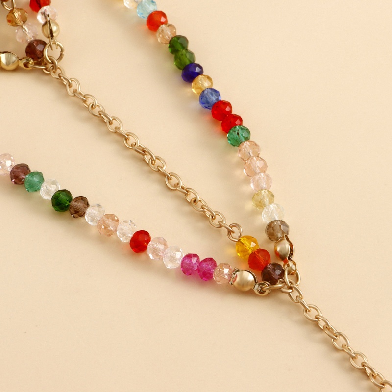 Youyo Dây Đeo Đùi Dạng Chuỗi Hạt Tua Rua Nhiều Màu Sắc Chống Trượt Thời Trang Đi Hộp Đêm Bãi Biển Đêm Dành