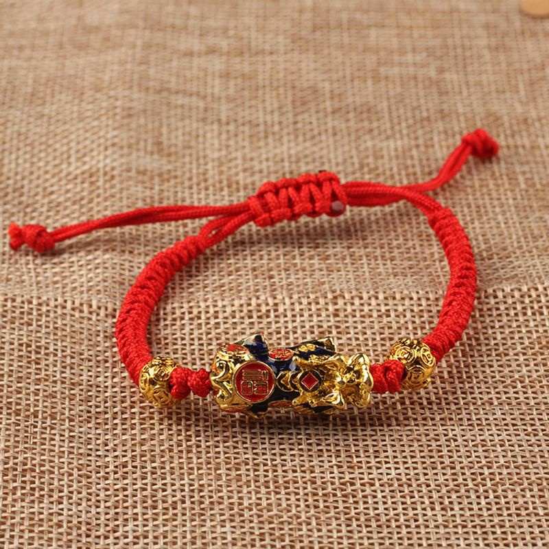 Vòng Tay Dây Bện Thay Đổi Màu Sắc Theo Nhiệt Độ Kabbalah