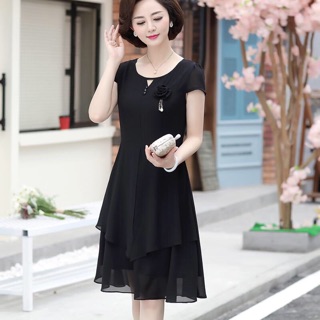 Hàng nhập Đầm nữ trung niên cao cấp kiểu dáng sang trọng NP897