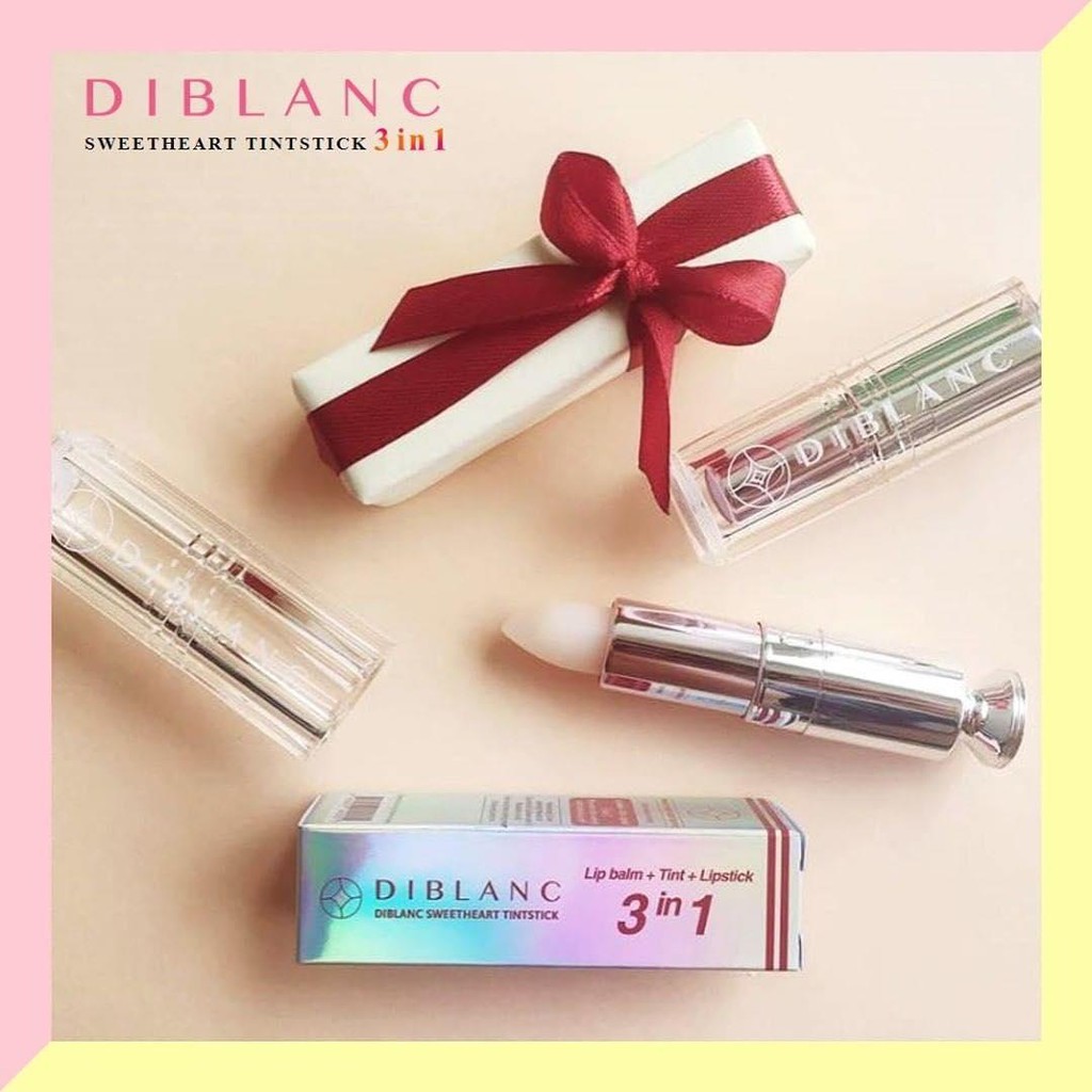 Son Dưỡng Đa Năng DIBLANC Sweetheart Tinstick 3in1 [LIPBALM + TINT+ LIPS TICK] | BigBuy360 - bigbuy360.vn