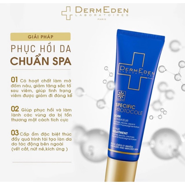 Kem dưỡng ẩm phục hồi da Dermeden Repair Care 30ml