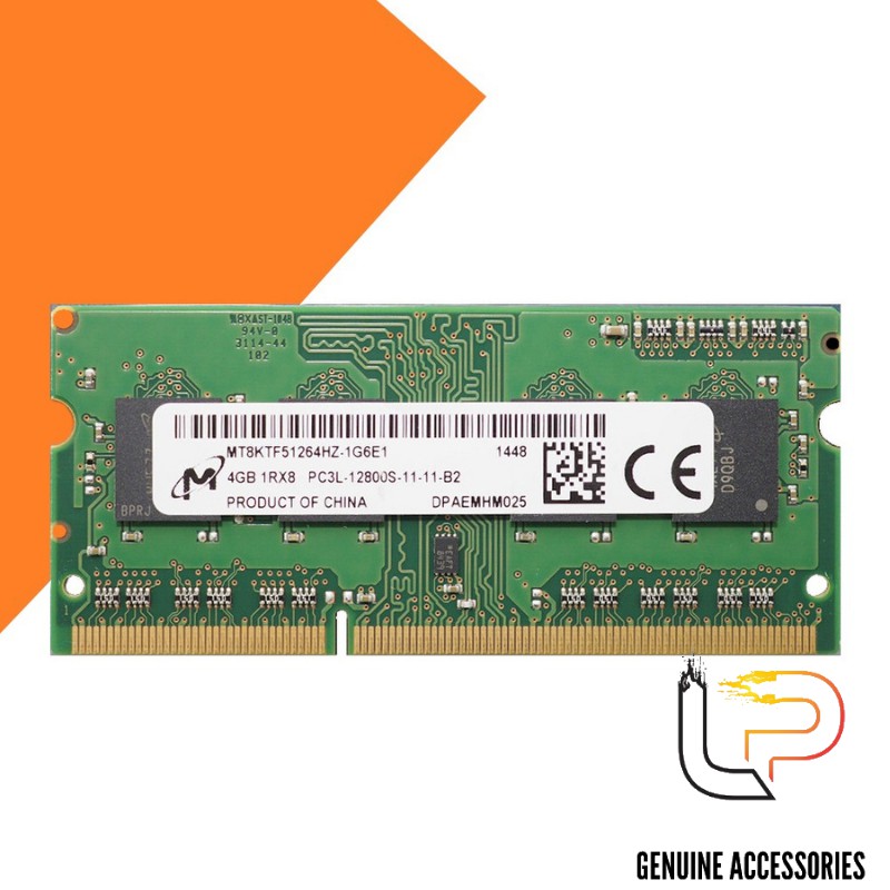 RAM LAPTOP DDR3L 4G 1600 (12800) MT