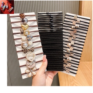 Hợp đồng mua sỉ set 60 dây buộc tóc hàn quốc retro classic nhiều kiểu db0
