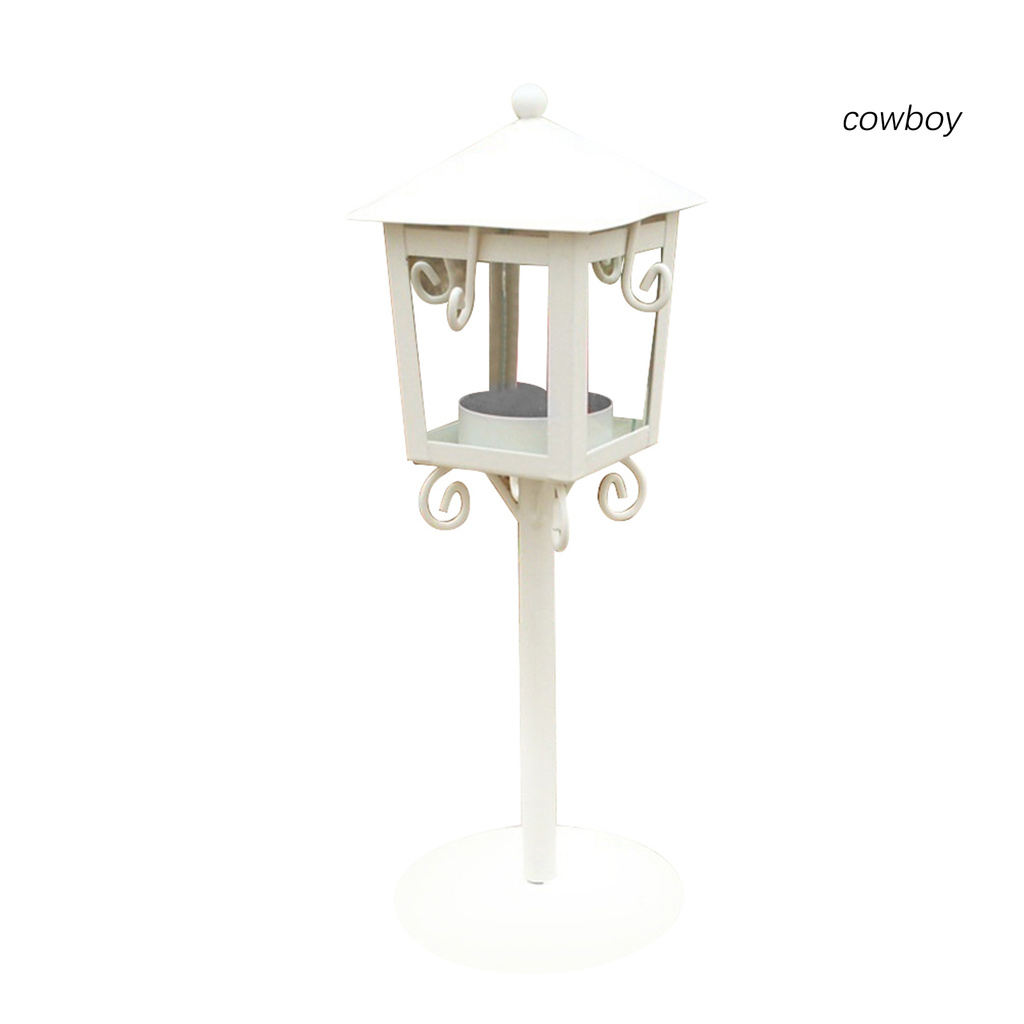 COW|Lantern Romantic Simple Vintage Candle Holder Candlestick for Wedding Shop Party