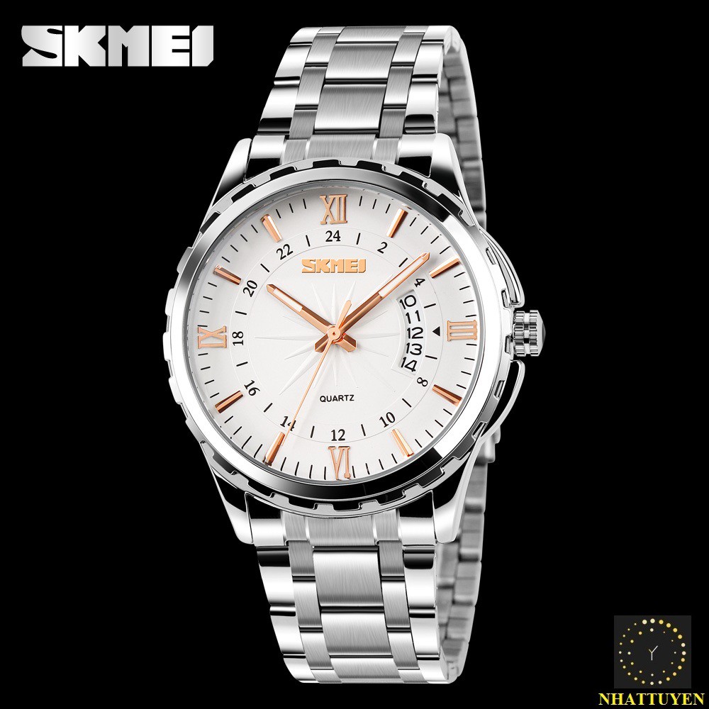 Đồng Hồ Nam Máy Nhật Dây Thép Không Gỉ Skmei 9069 Kim Dạ Quang Ban Đêm - HÀNG CHÍNH HÃNG | BigBuy360 - bigbuy360.vn