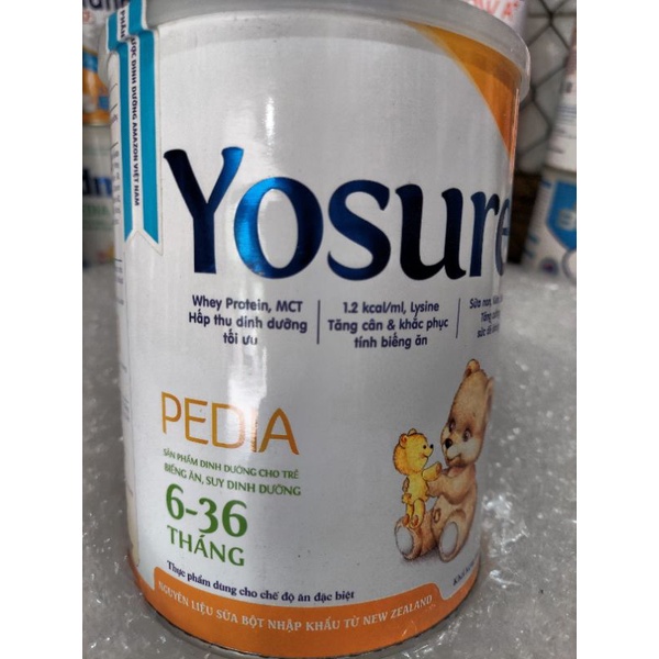 SỮA YOSURE PEDIA 6-36/900G/DATA 5/24