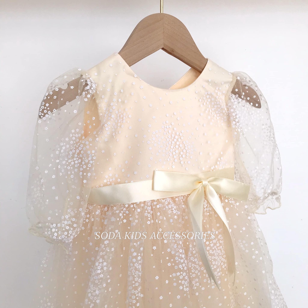 Váy công chúa tùng xòe cho bé gái (Ảnh thật)