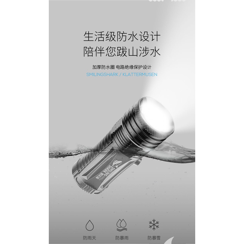 Đèn Pin Siêu Sáng Đa Năng Ánh Sáng Tím Sử Dụng Pin Có Thể Sạc Lại Dùng Khi Câu Cá Ban Đêm