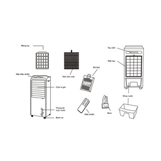QUẠT ĐIỀU HÒA KOSMO AK5600R