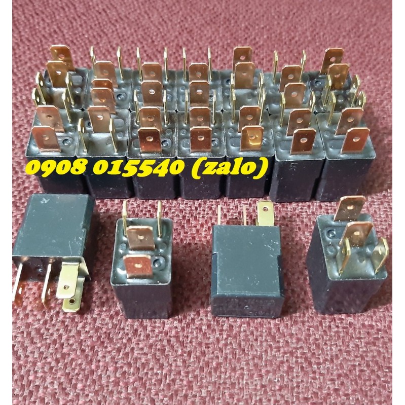 Relay 4 chân + bộ Cos và bọc Cao Su xe máy