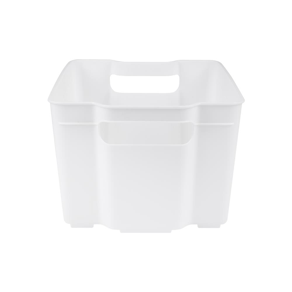 HomeBase STACKO Rổ nhựa có thể xếp chồng Thái Lan W21.4xD31.5xH14.7cm