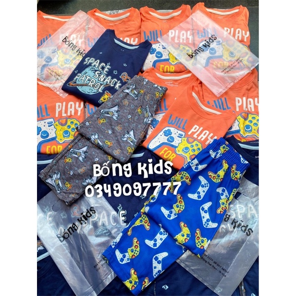 Bộ Thu Bé Trai In Hình Cat&amp;Jack