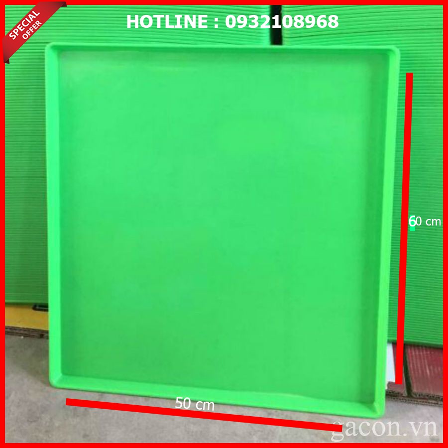 [Giá siêu rẻ] Combo 10 khay hứng phân kích thước 50 x 60