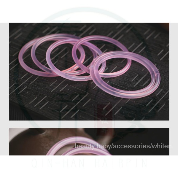 Vòng tay đá mã não tự nhiên màu hồng thời trang cổ điển cho nữ