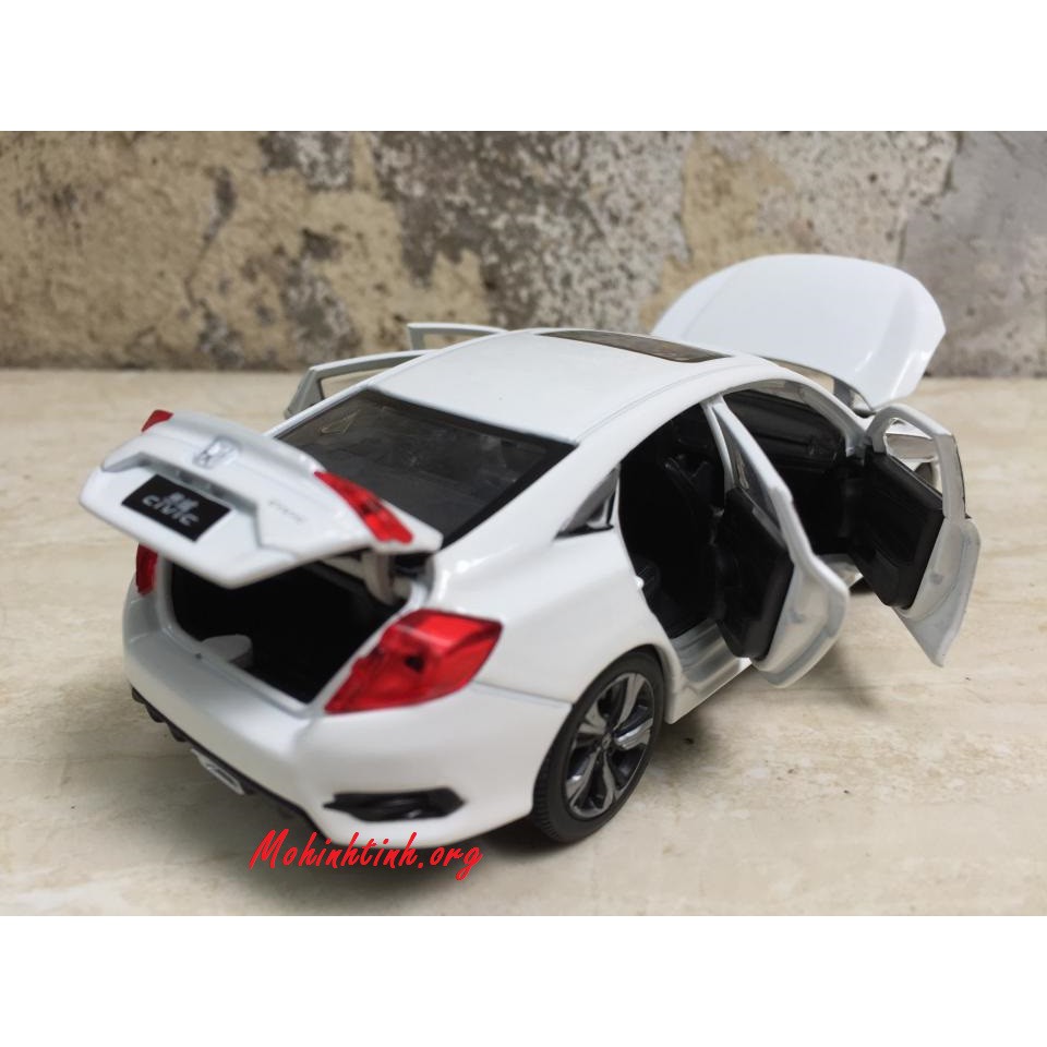 Mô hình xe Honda CIVIC RS 2019 - 1:32