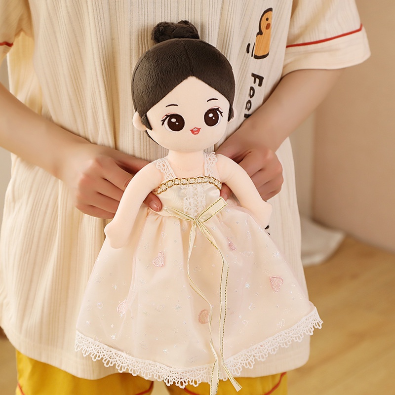 Đồ Chơi Búp Bê Nhồi Bông Mềm Mại 7 Kiểu Dáng Công Chúa Anne Dễ Thương