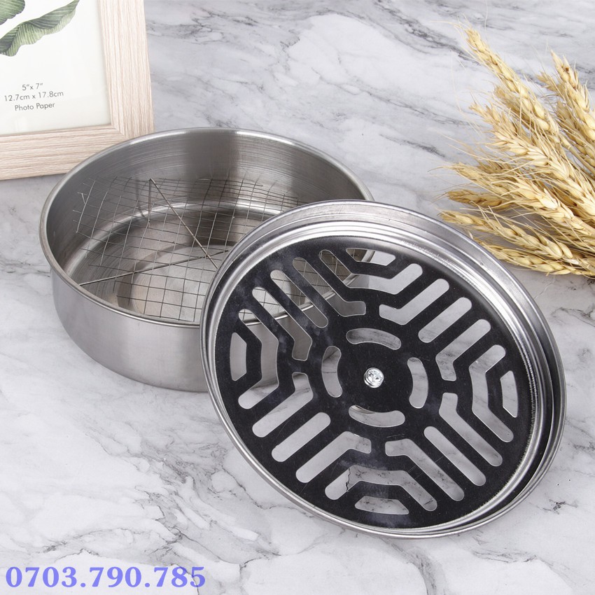 Hộp Đựng Nhang Muỗi Có Nắp Đậy Chống Cháy