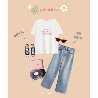 BLEUBIRD Áo thun Printed Tee Series 01