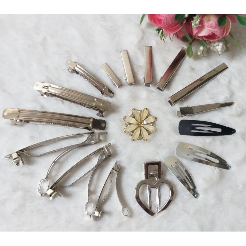 Kẹp bấm , kẹp sườn...nguyên liệu làm kẹp ( set5 cái )