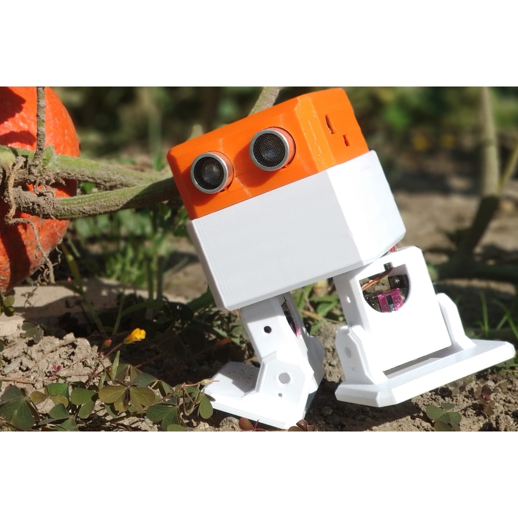 Kit nhựa 3D cam &amp; xám OTTO robot (không bao gồm linh kiện)