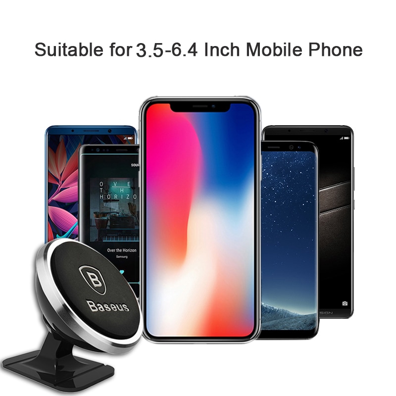 Baseus Giá Đỡ Điện Thoại Có Nam Châm Cho iPhone Xiaomi OPPO