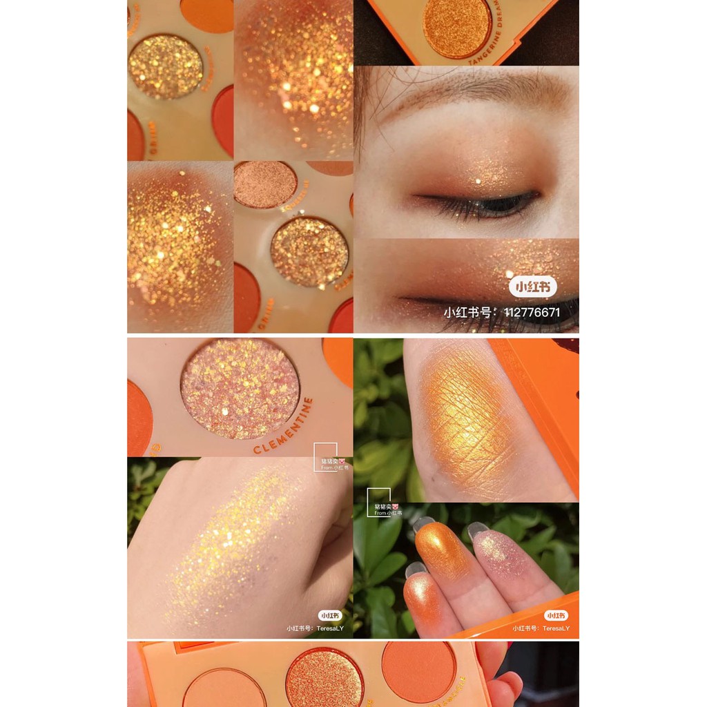 🌈 Bảng phấn mắt 9 ô GUICAMI trái cây đủ các tone màu | BigBuy360 - bigbuy360.vn