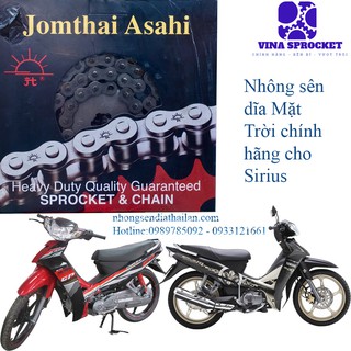 Nhông Sên Dĩa Mặt Trời Cho Sirius (Jomthai Asahi) Có tem kiểm tra chính hãng