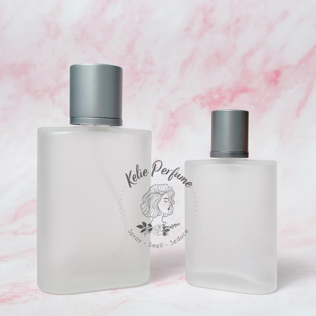 [HCM] Chai Chiết Nước Hoa Thủy Tinh 30ml, 50ml, 100ml kiểu Gio Trắng thân đục, thủy tinh dày dặn.
