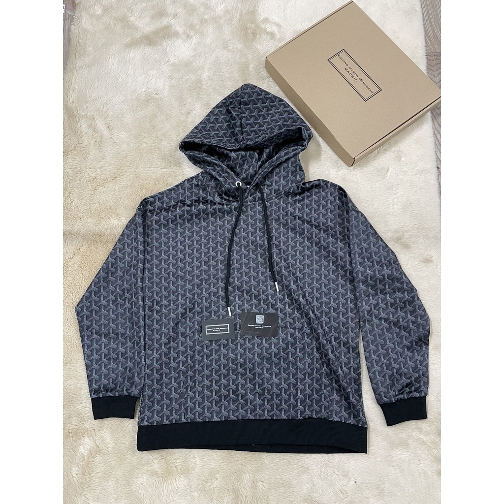 Áo Khoác Hoodie EDMOND MASION MONOGRAM vải cotton poly cao cấp thấm hút mồ hôi EDM size S/M/L
