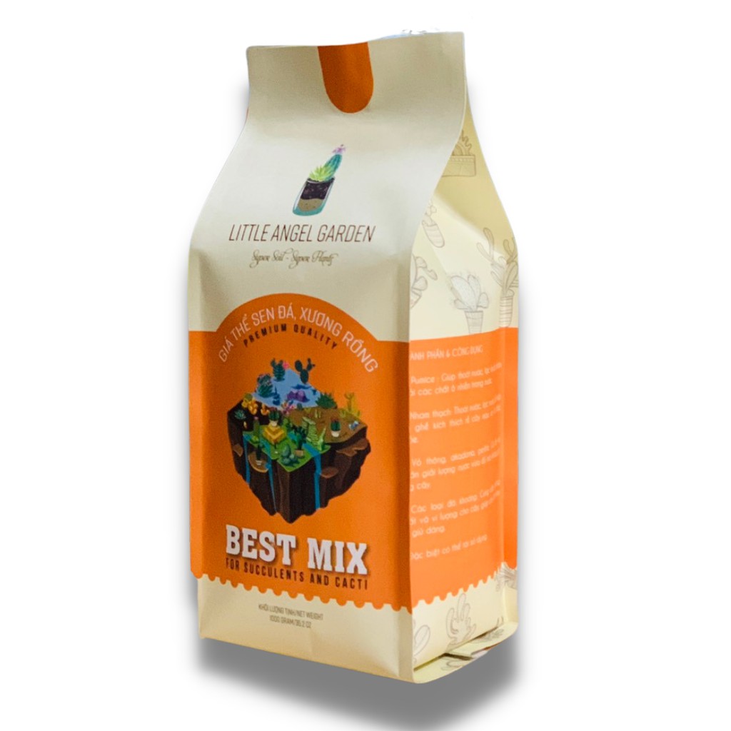 BEST MIX – Giá Thể, Đất Trồng Cao Cấp cho Sen Đá và Xương Rồng | Sản phẩm của vườn