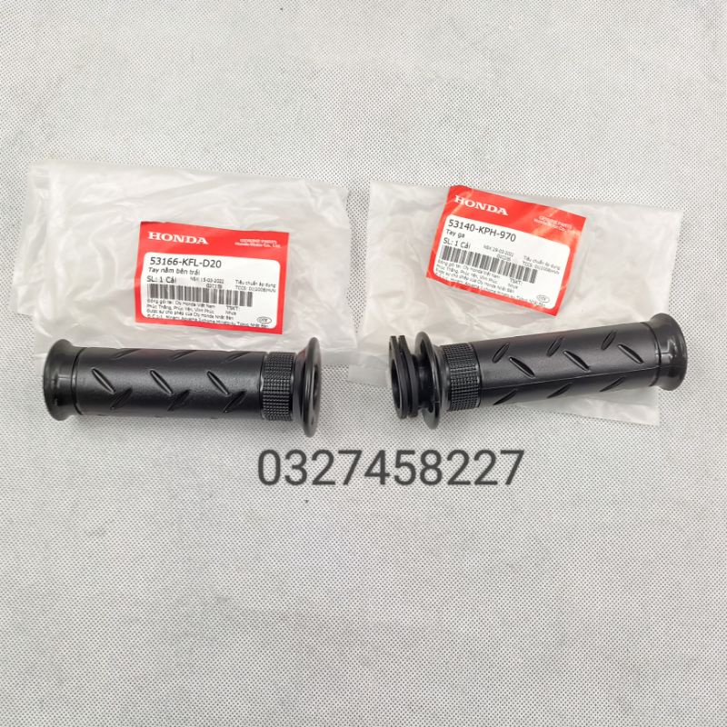 Cặp cao su, bao tay nắm, lái xe FUTURE 1, NEO, X zin honda