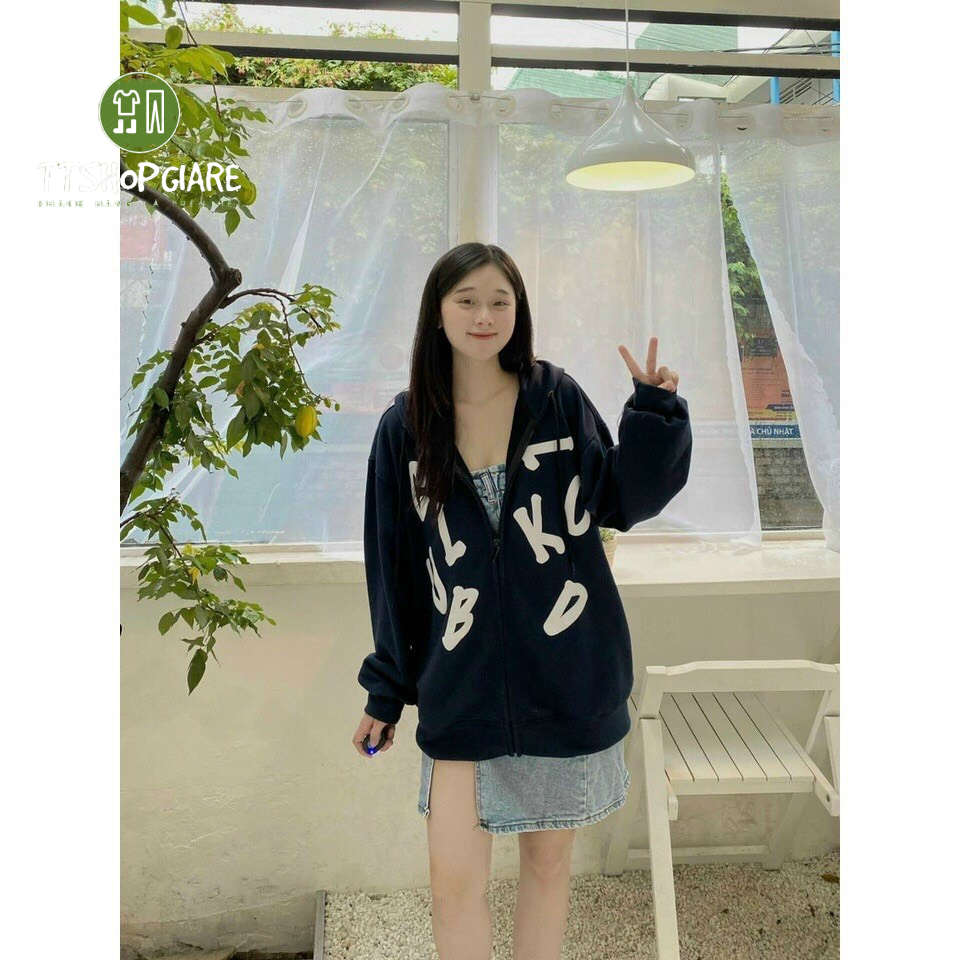 Áo hoodie nam nữ chất nỉ ngoại dày mịn phối chữ độc lạ chất lừ duyên dáng việt hàng mới bao đẹp