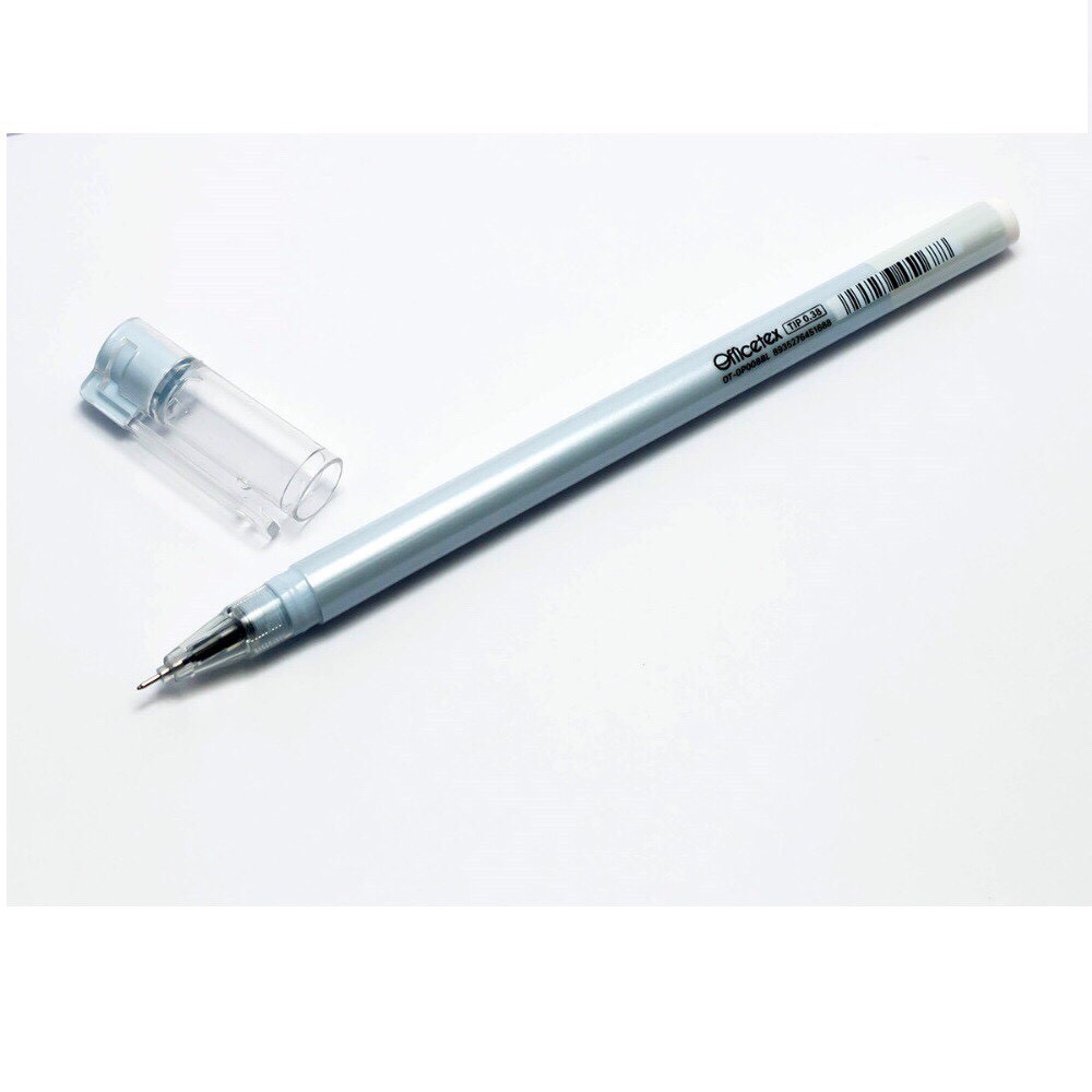 12 cái bút mực gel Officetex các màu vỏ giao ngẫu nhiên