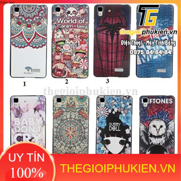 Ốp lưng OPPO R7, R7 Lite in hình 3D chính hãng My Colors