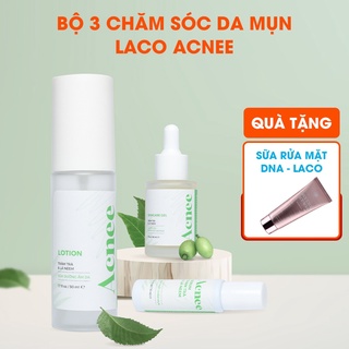 🔥rẻ vô địch🔥bộ 3 chăm sóc da mụn laco acnee