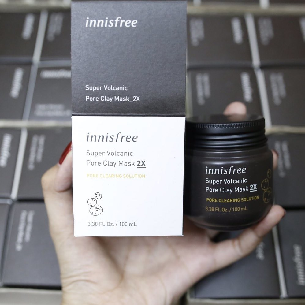 Mặt Nạ Đất Sét INNISFREE Super Volcanic Pore Clay Mask 2X 100ml