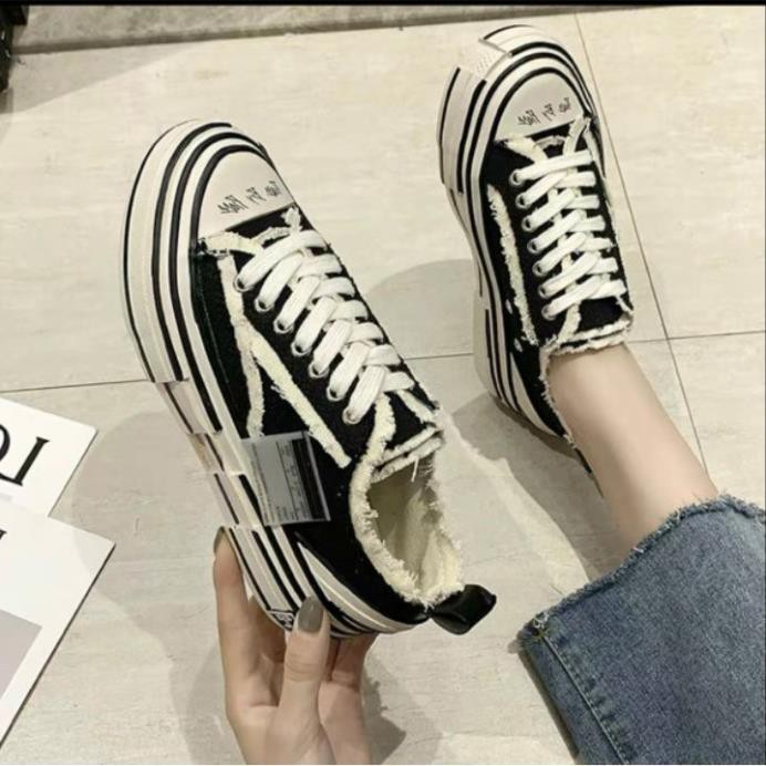 Sale (Hàng mới) Giày bata thể thao nữ Jean mũi chữ - Siêu chất : 2021 ^ . ^ ' ^ ₜ d
