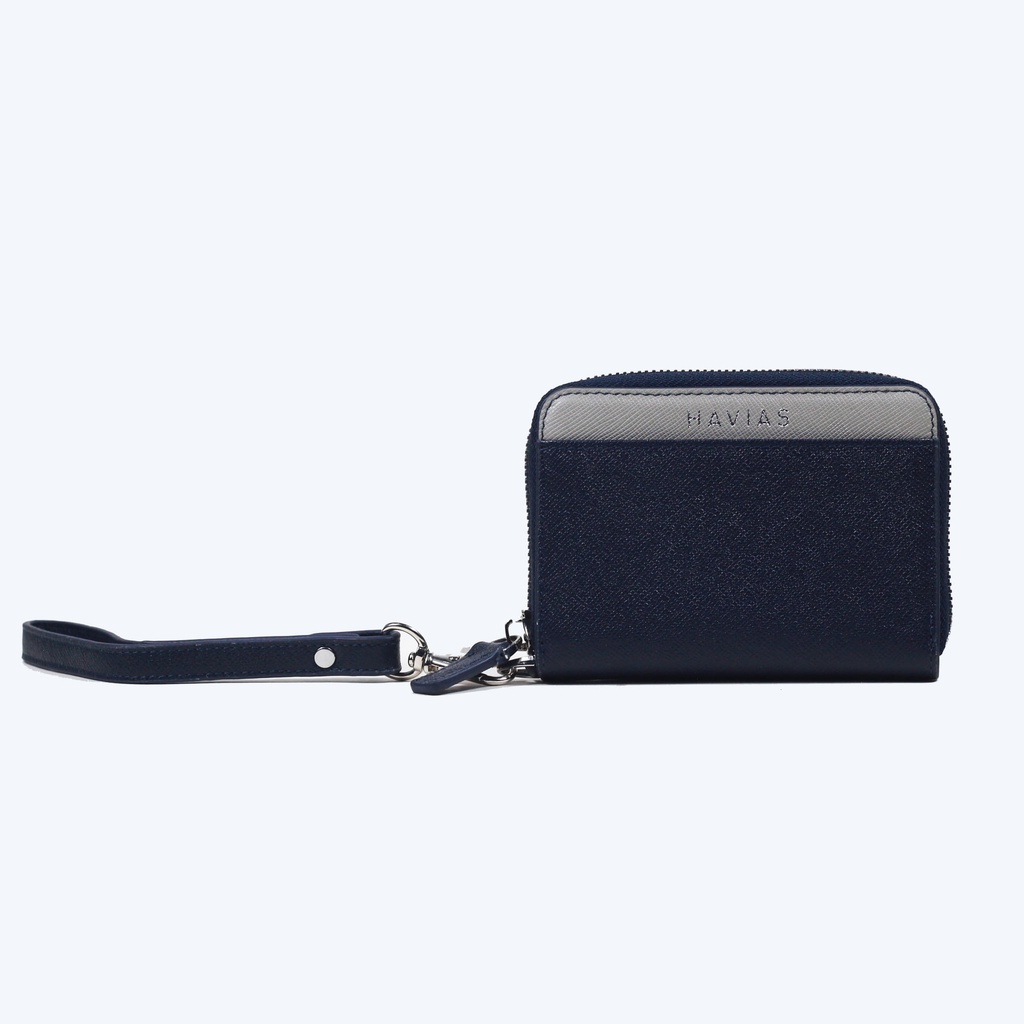 Ví da Mini Versa HAVIAS Wallet - Xanh Navy