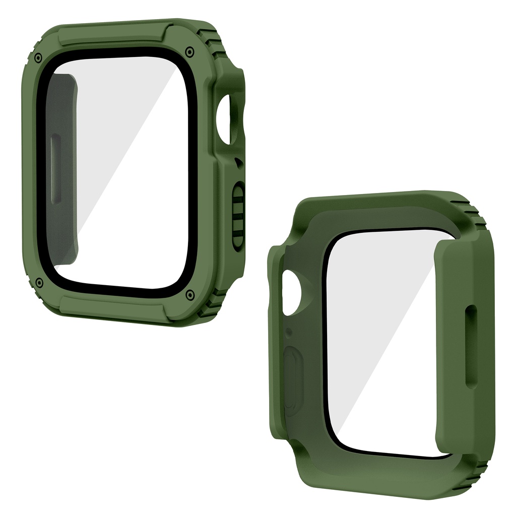 Kính Ốp Bảo Vệ Mặt Đồng Hồ Thông Minh Apple Watch 45mm 41mm 44mm 40mm 42mm 38mm iwatch serie 7 6 SE 5 4 3
