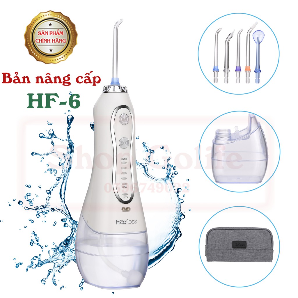 Máy tăm nước HF-6 Pro 2021 bản nâng cấp của HF-2