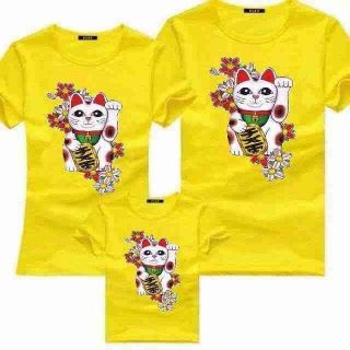 áo gia đình coton 4 chiều đẹp
