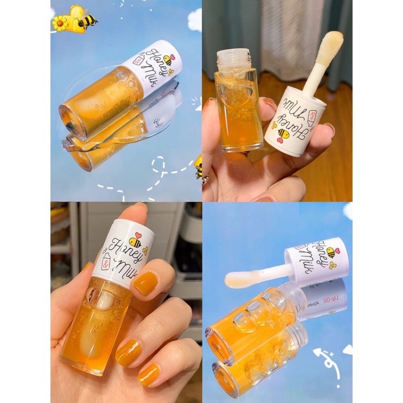 DẦU DƯỠNG MÔI MẬT ONG A’PIEU HONEY & MILK LIP OIL