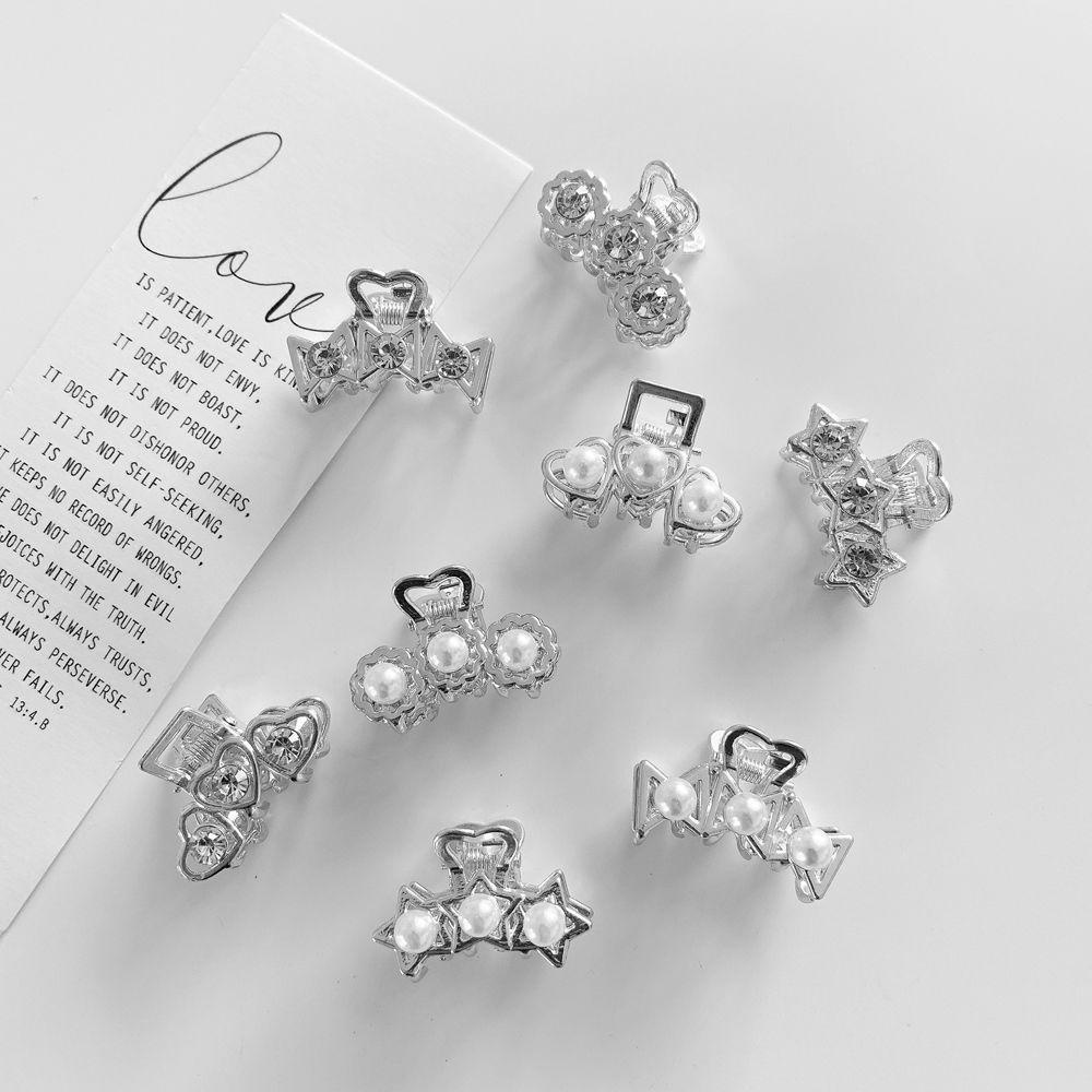 Kẹp Tóc Hình Học / Ngôi Sao / Trái Tim Phong Cách Hàn Quốc VANES1 Dành Cho Bé|Giá Đỡ Buộc Tóc Đuôi Ngựa Độc Đáo Tiện Dụng